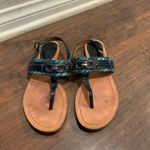 Coach sandals nice barely used